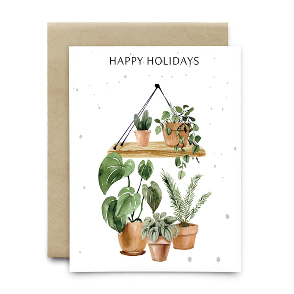 כרטיס ברכה שתיל - HAPPY HOLIDAYS
