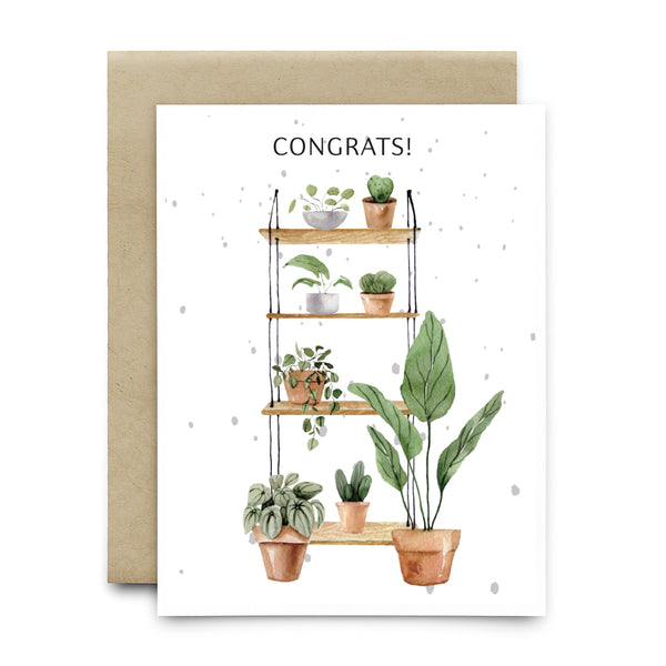 כרטיס ברכה שתיל - CONGRATS!