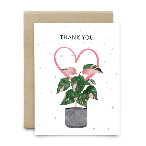 כרטיס ברכה שתיל - THANK YOU