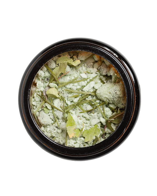 תערובת מלחי אמבט אורגנית בניחוח יער פיני | FOREST BATH POWDER - HETKINEN