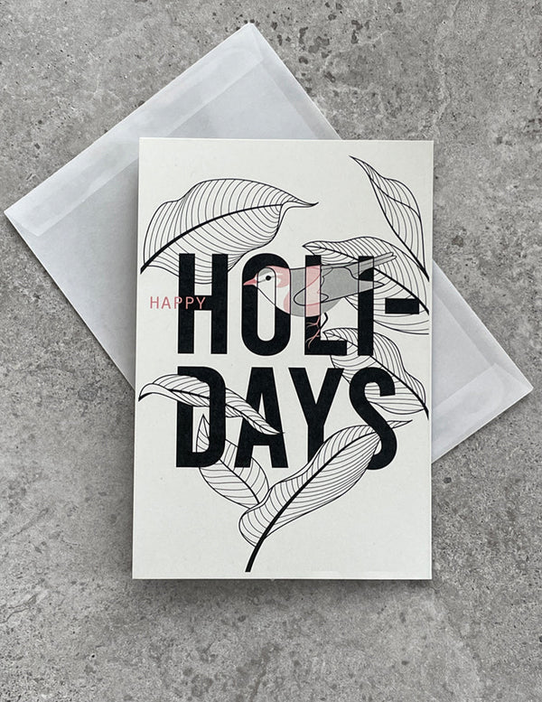 כרטיס ברכה - Happy Holidays