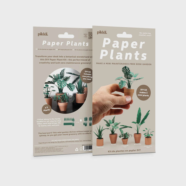 PAPER PLANTS | DIY paper kit