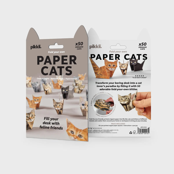 PAPER CATS | DIY paper kit