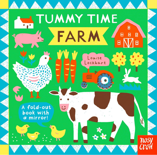 Tummy Time: Farm- ספר ילדים