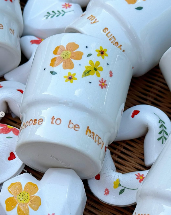 כוס קפוצ׳ינו PRINT צבעוני