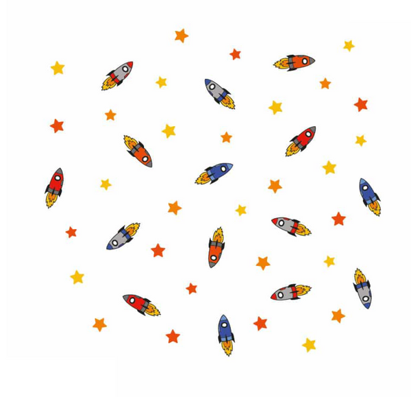 מדבקות קיר טפט - חלליות