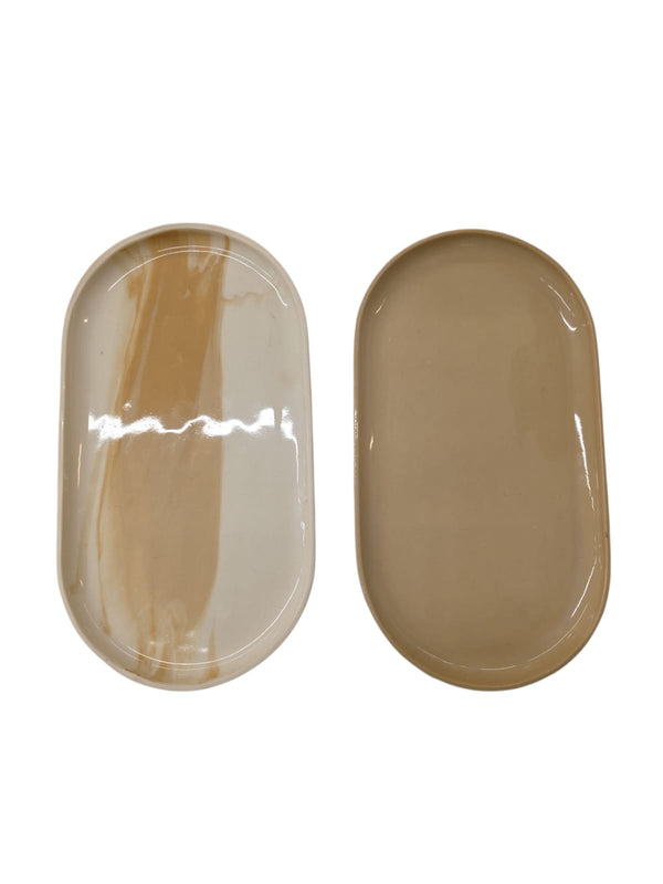 צלחת קרמיקה עבודת יד