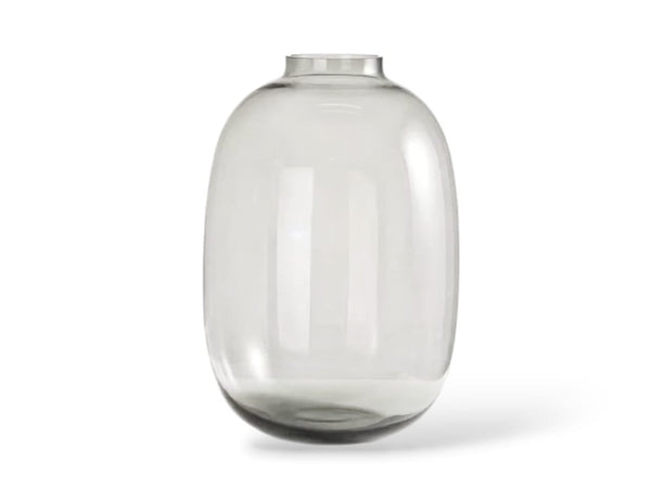 ואזה זכוכית שקופה דקורטיבית גדולה  - L